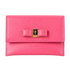 Salvatore Ferragamo Vara Bow Wallet, £140, Accessories, Pink, Leather, Front view